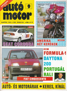 Autó-Motor 1994.47. évf. 9. szám