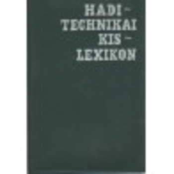 Haditechnikai kislexikon 1971